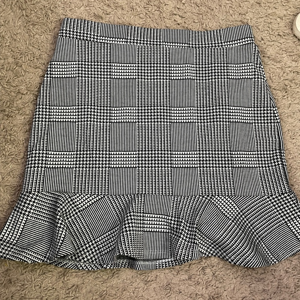 plaid skirt